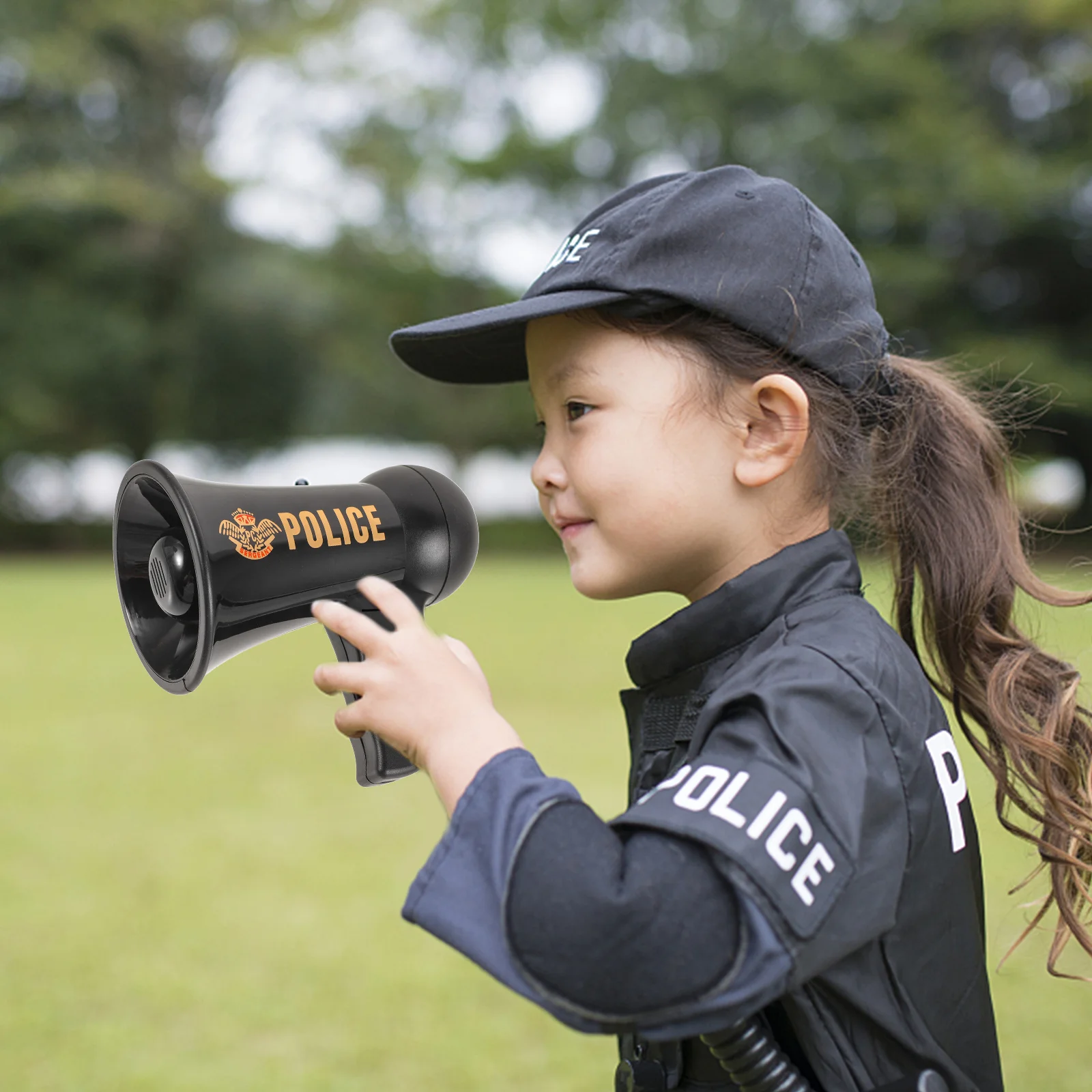 Trumpet Horn Speakers Sound Pretend Play Dress Child Cosplay Loudspeaker Clothing Kids