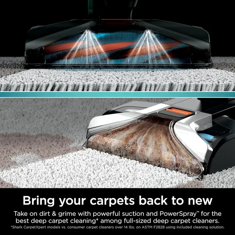 QWShark EX201 CarpetXpert Upright Carpet,Area Rug;Upholstery with StainStriker,Built-in Spot;stain Cleaner,Carpet Shampooer 3