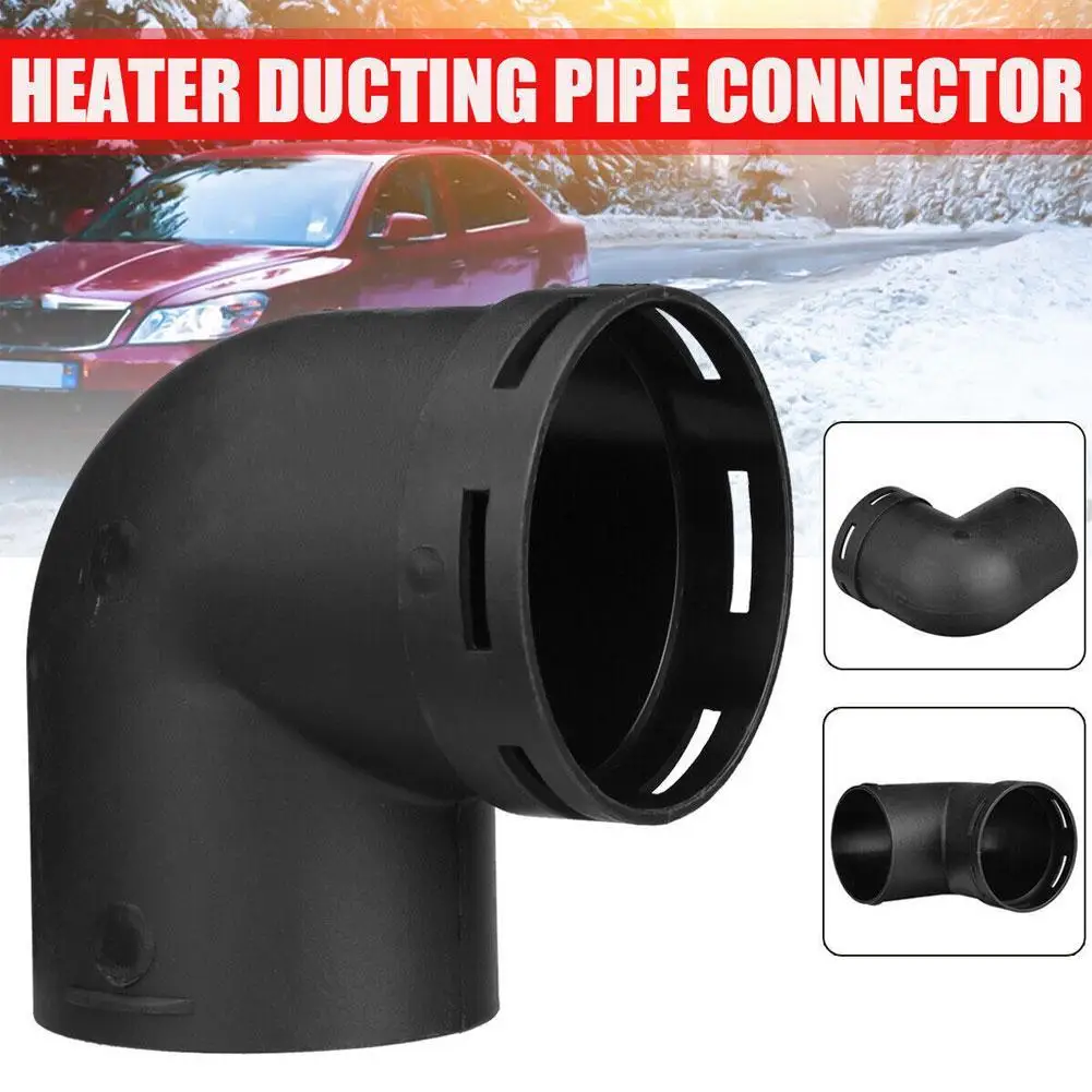 60/75mm Car Heater Duct Pipe Joiner Connector Heater Ducting Straight Joint Hose Tube Connector For Car Truck VAN Camper