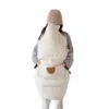 Korean Baby Hooded Cloak Cape Windproof Stroller Blanket Thicken Warmer Cartoon Bear Rabbit Baby Quilt 2