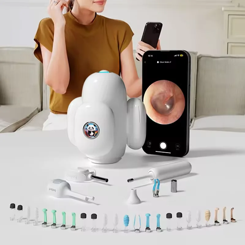 bebird Home 30S 耳掃除デバイス ヘッド付け替え式』カメラ付きスマート除菌耳かき｜Bebird Home