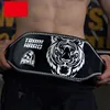 15CM Width Waist Support Sports Safety Belt Protection Fitness Deep Squat Hard Pull Weightlifting Belt PU Leather Fitness Belt 2