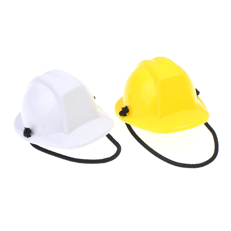 Plastic Helmet Hard Hat Keychain Event Holiday Creative Practical