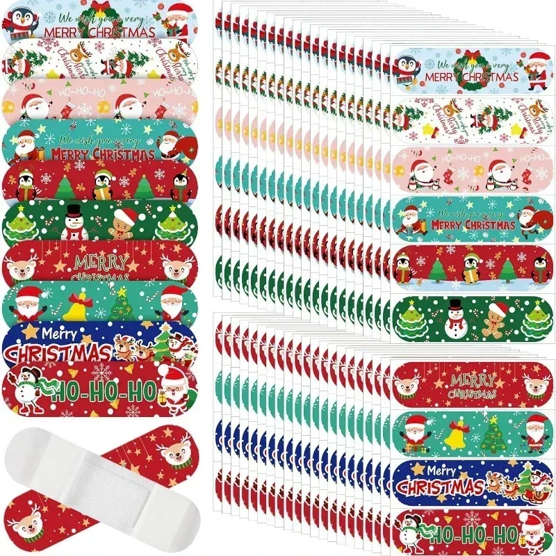 50PCS Cute Kids Bandages Sweet Cartoon Fruit Unicorn Dinosaurs Starry Night Sky Bandaid Dressing Patch Adhesive Bandages 6