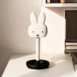 Miffy Creative Cartoon Earphone Hanger - Cute Desktop Storage Ornament Gift (Miffy - B)
