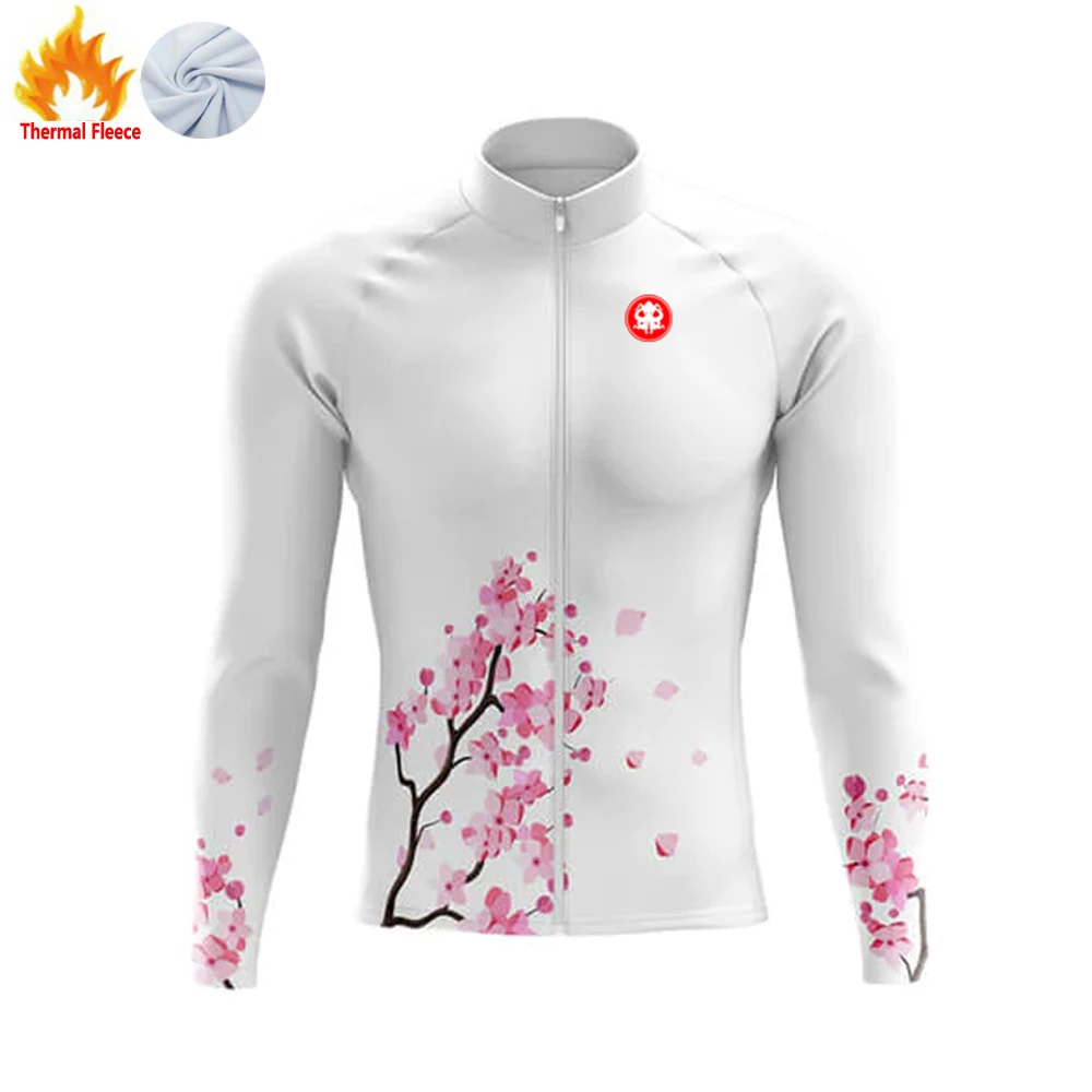 2023 Kraken Octopus Winter Fleece Mtb Jersey Camisa Ciclismo Masculina Manga Longa Abbigliamento Da Bicicletta Uomo Fahrrad Trikots Herren