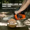 VEVOR Gasoline Chainsaw Gas Powered Wood Cutting Engine Handheld Cordless for Tree Wood Branch Cutting Farm Garden Ranch 4