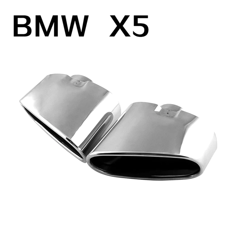 For Bmw X5 E70 E53 20002016 Car Exhaust Systems Tips Dual Tail Pipe