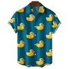 New 3D Animal Ducks Printing Shirts & Blouses For Men Children Fashion Funny Streetwear Short Shirts Women Cute Y2k Clothing Top 5