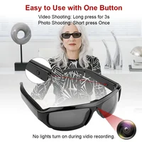 Wearable HD 1080P Mini Glasses Camera Portable Outdoor Security Sports DV DVR Video Recorder Surveillance Camcorder For Driving 2