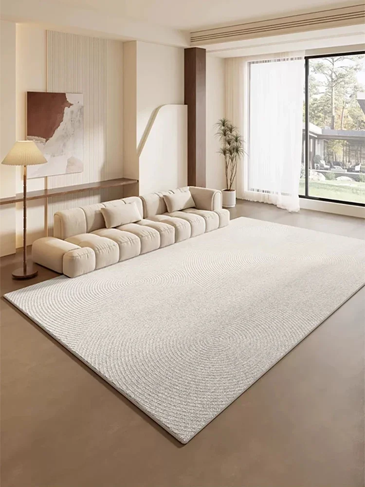 Gray Line Living Room Carpet Artistic Creative Bedroom Carpets Modern Home Decorative Rug Bedroom Non-slip Bedside Rugs Alfombra 3