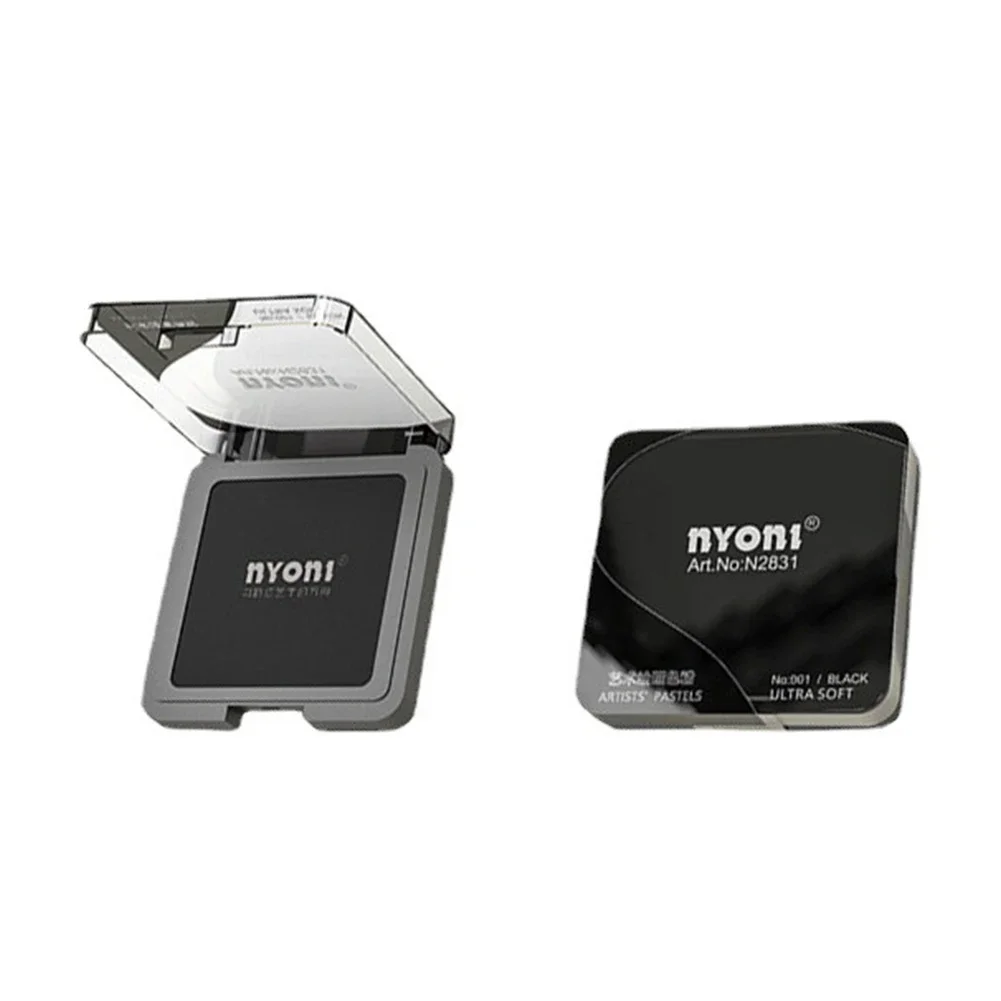 NYONI 6Colors DRY WET Sketch Toner Paint Graphite Charcoal Color Powder Ultra Soft Artist Pastel Graphite Art Supplies