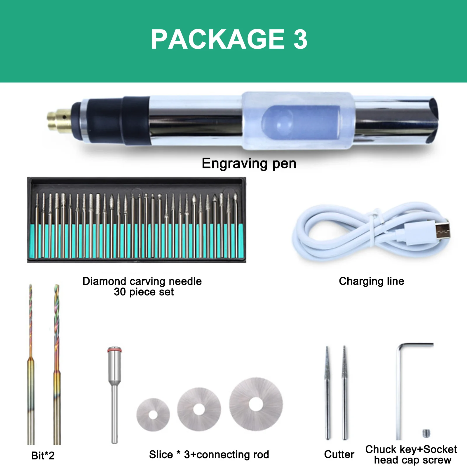 

Speed regulating mini charging electric grinder electric carving pen USB Rotary Tool Kit Woodworking Engraving Pen