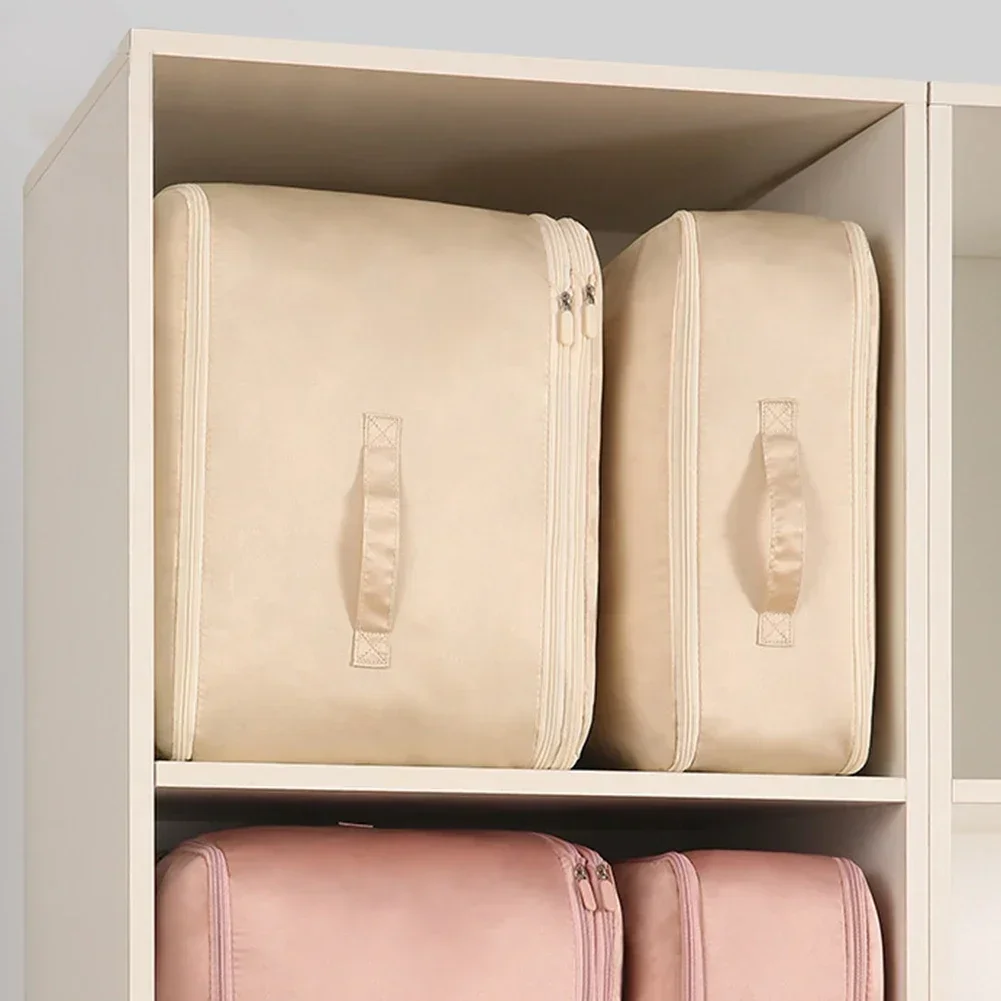 Self Compression Storage Bags for Quilt Multifunctional Clothes Storage Box for Sheet Comforters 4