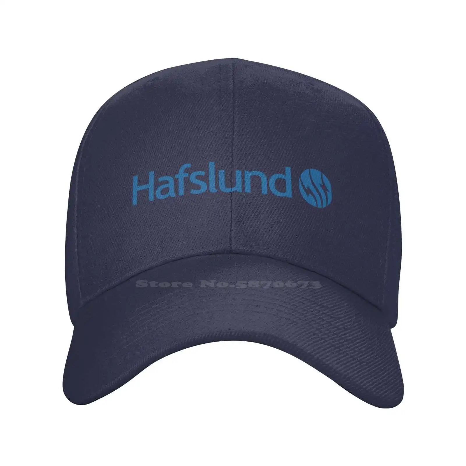

Модная качественная джинсовая бейсболка с логотипом Hafslund Asa