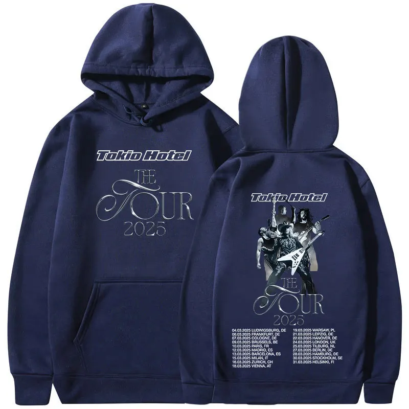 German Rock Band Tokio Hotel The Tour 2025 Hoodies Men Women