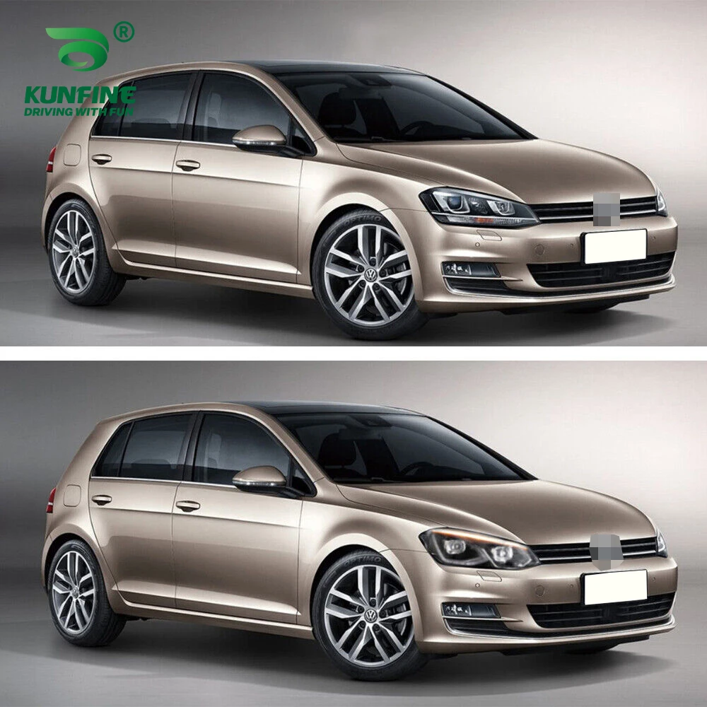 차량용 페어 헤드라이트 어셈블리, VW Golf6 MK6 2010-2014 튜닝 헤드라이트 램프 부품, 주간 주행등 Bi Xenon 프로젝터 렌즈
