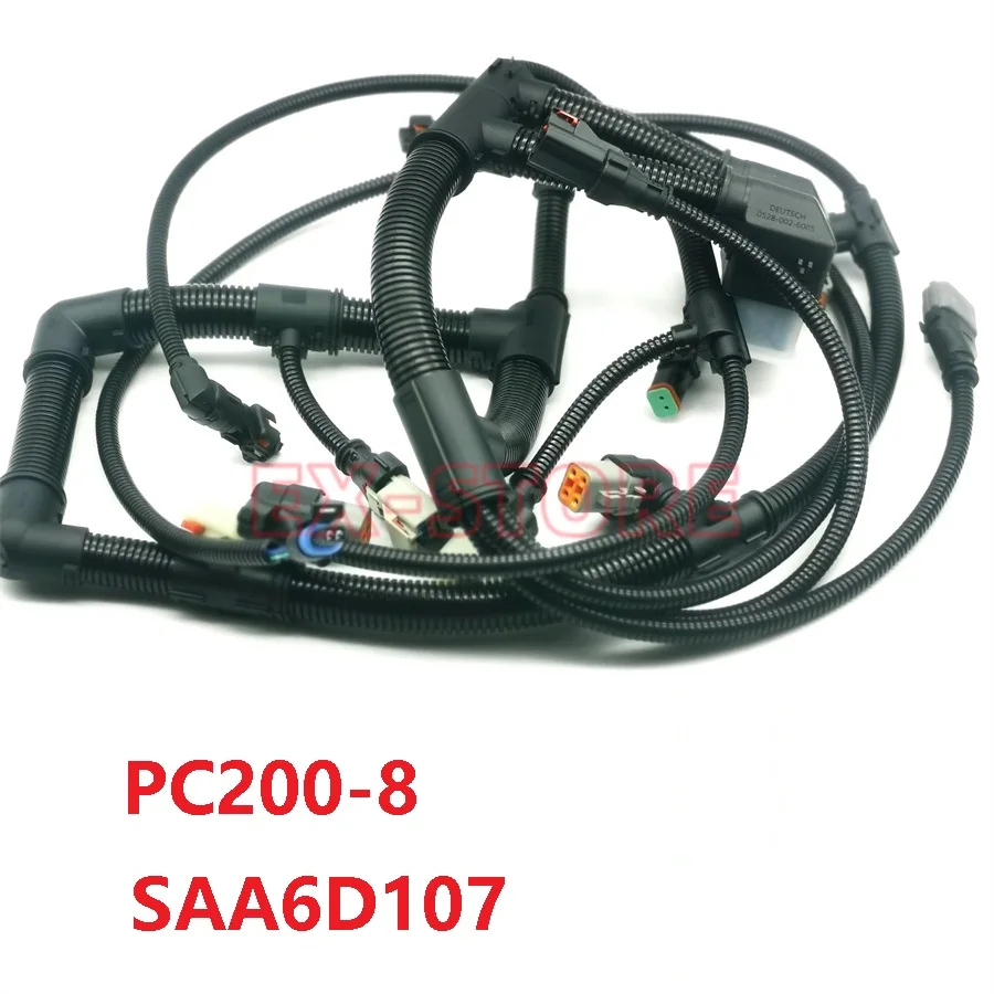 

6754-81-9440, проводной двигатель KOMATSU SAA6D107E,PC200-8,PC210-8