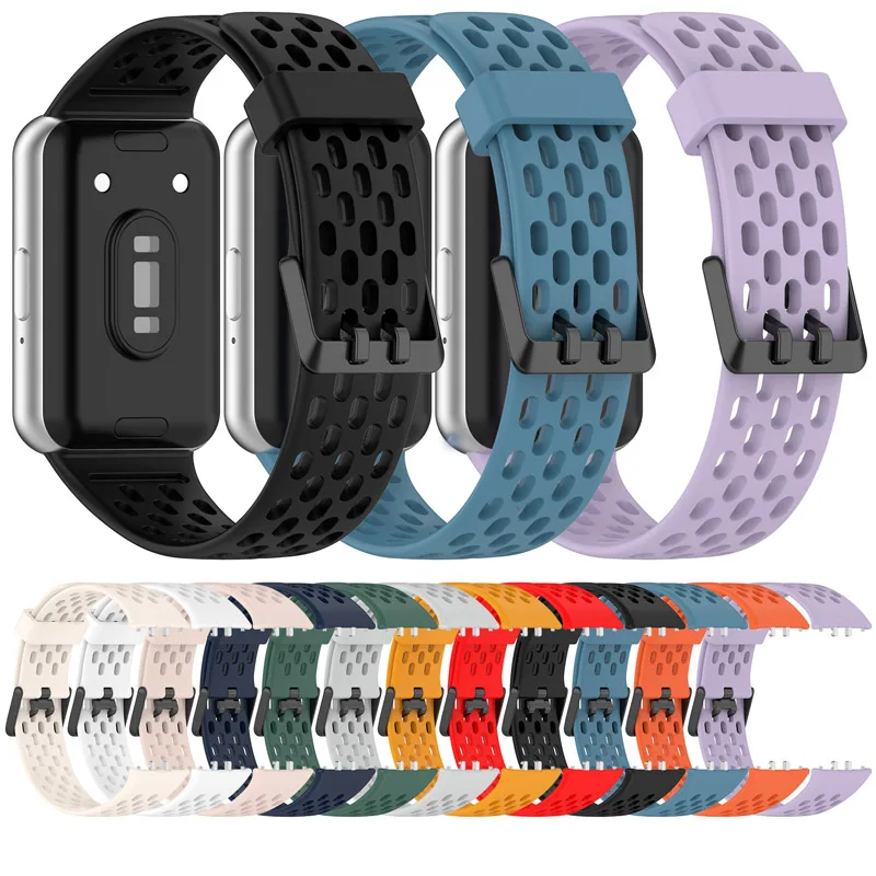 Silicone Sports Strap Watch Band for Smartwatch Wrist - Unisex Bracelet