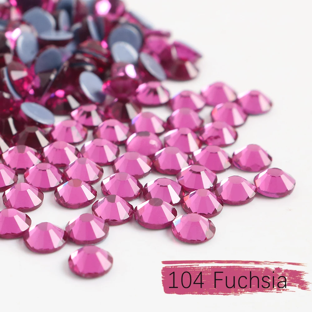 Sparkling Crystal Glass Rhinestones for Clothing and Garment Decoration