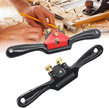 Pialla per la lavorazione del legno Spokeshave regolabile Strumenti per rifilatura aereo per la lavorazione del legno Taglio a mano Scalpello Accessori manuali per falegname