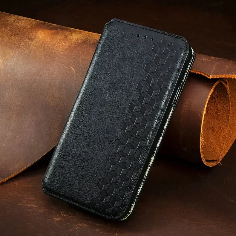 Luxury Leather Book Case - Premium Galaxy Cover