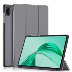 Premium Magnetic PU Leather Flip Stand Case for 11-inch Tablet (2024 Version) (Gray)