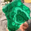 Natural Malachite Crystal Quartz Cluster Coarse Mineral Specimens Reiki Healing 6