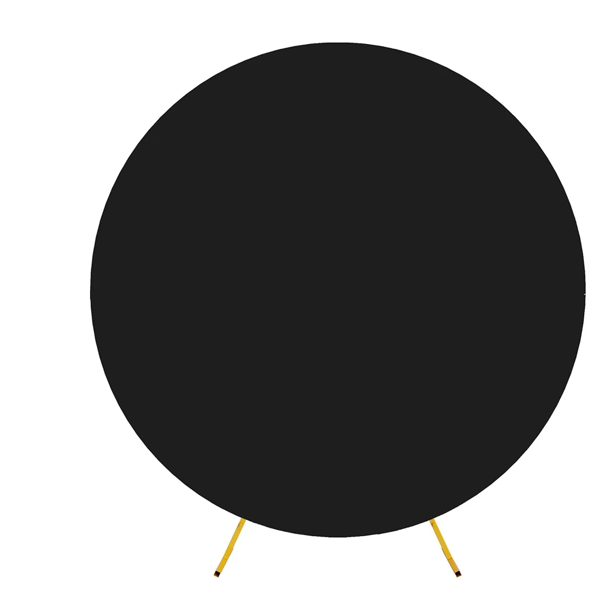 Elegant Round Backdrop Cover for Events – Versatile Elastic Photo Background Decor (Without Stand)