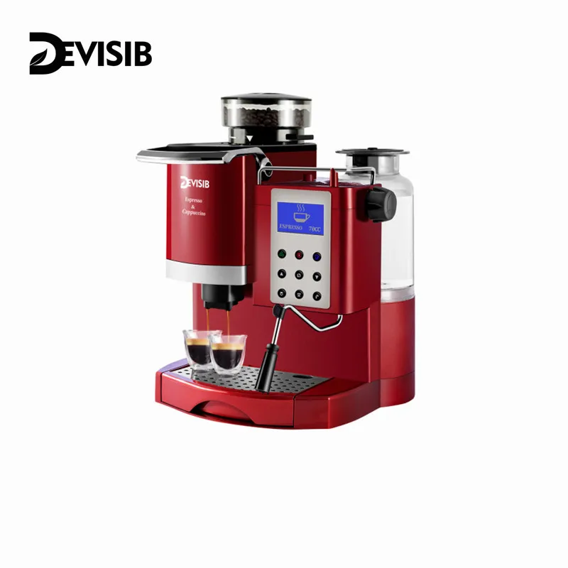 DEVISIB Professional All-in-One Espresso Coffee Machine Americano