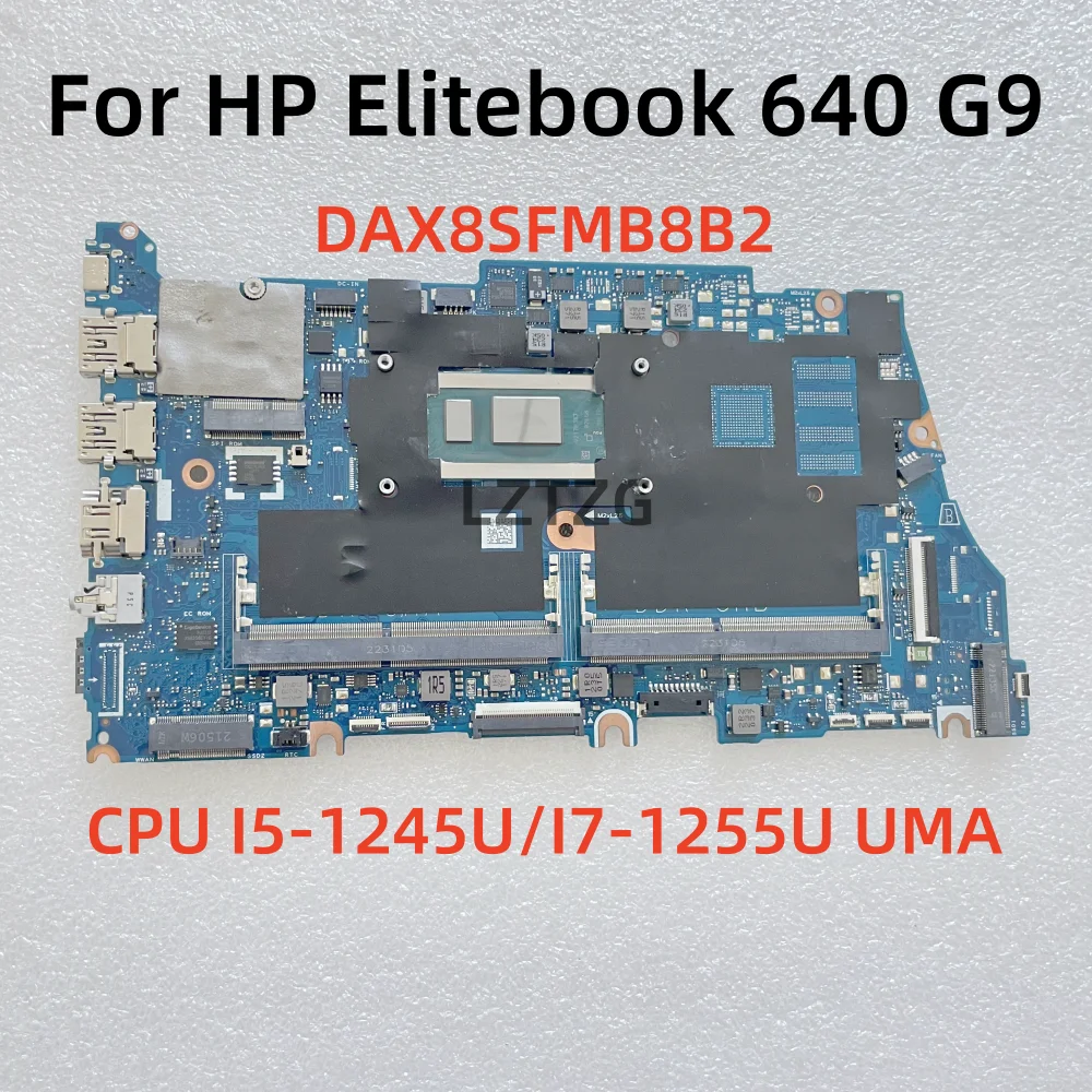 DAX8SFMB8B2 For HP Elitebook 640 G9 Motherboard CPU I5-1245U