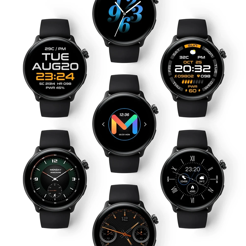Mibro Lite2  ȭ Smartwatch AMOLED ũ SpO2   ڵ ͸ 2ATM    Ʈ ġ