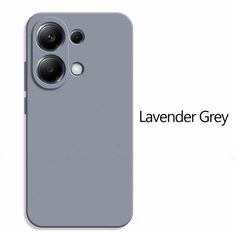 thumbnail image 1 of Redmi Note 13 Pro Case Luxury Square Liquid Silicone Soft Phone Case For Xiaomi Redmi Note 13 Note13 Pro Note13pro Plus 5G Cover, 1 of 5