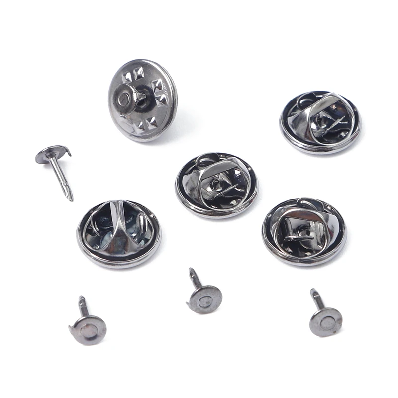 Spilla Di Sicurezza In Ferro: Base Per Spilla Placcata In Oro E Argento (26 Mm, 32 Mm, 38 Mm) - Italia - Foto 7