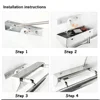 LED Bathroom Vanity Light Fixtures On/Off Stainless Steel Make-Up Mirror Wall Lamp 3w 5w 7w Picture Front Sconces Lighting 6