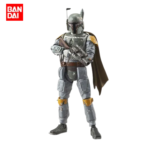 

Bandai STAR WARS The Mandalorian Boba Fett Official Genuine Figure Assembled Model Anime Gifts Collection Toys Ornaments