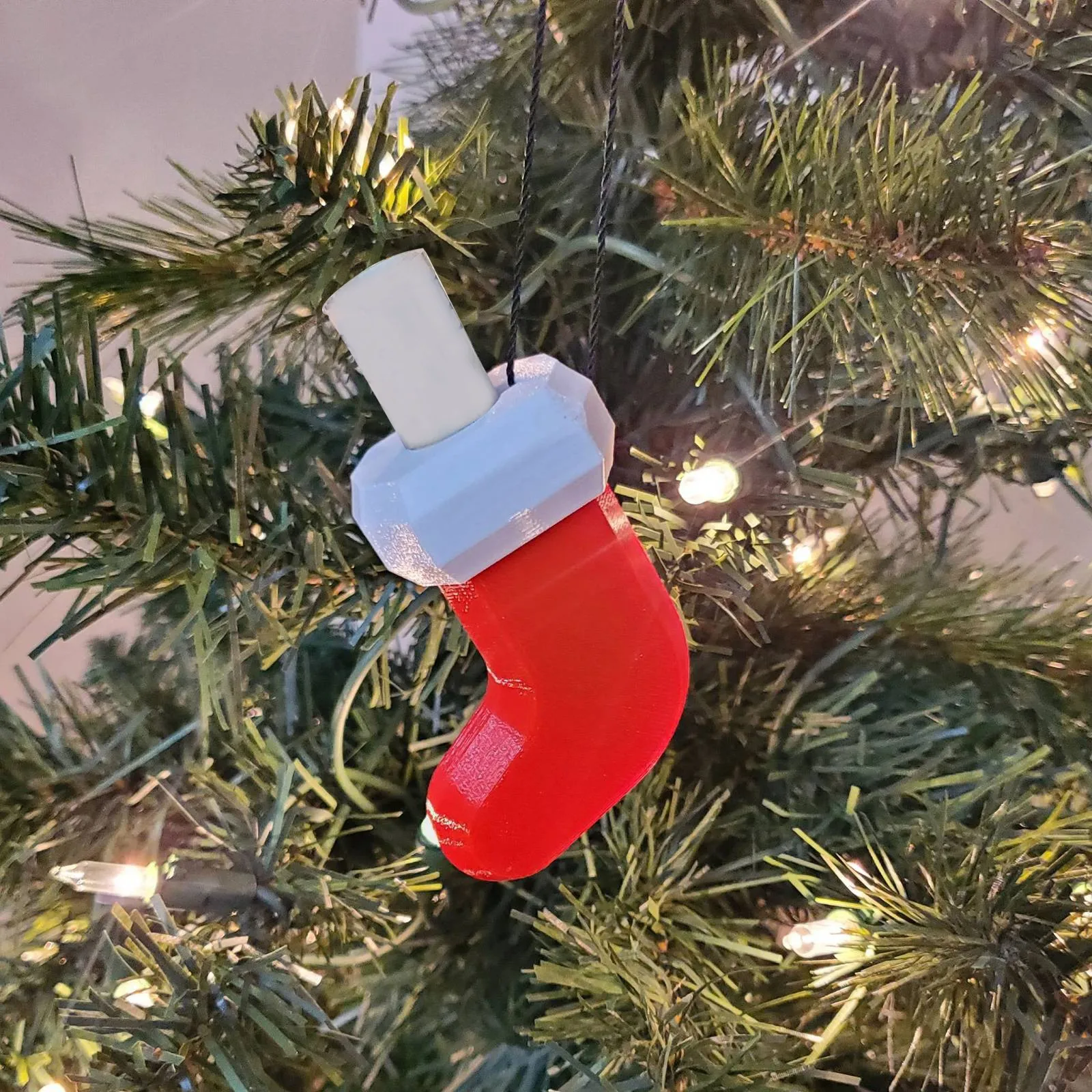 

Christmas Stocking Clip Ornaments 2023 Red Plastic For Christmas Tree Funny Ornaments Christmas Garland Hanging Pendant Xmas