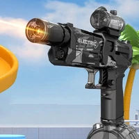 New lightweight electric automatic water spray gun with continuous high pressure, high speed, and strong ice burst water gun toy 2