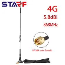 

5.8dBi 868MHz HNT Helium Antenna For LoRa RP-SMA Male (female Pin) Aerial Antenna Indoors Or Outdoors Omnidirectional Antenna
