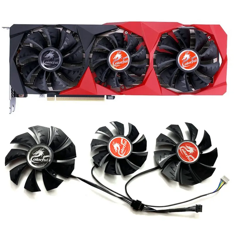 Nuova Ventola Di Raffreddamento Per Schede Video Grafiche Per Rtx3060 Rtx3070 Rtx3080 Rtx3090
