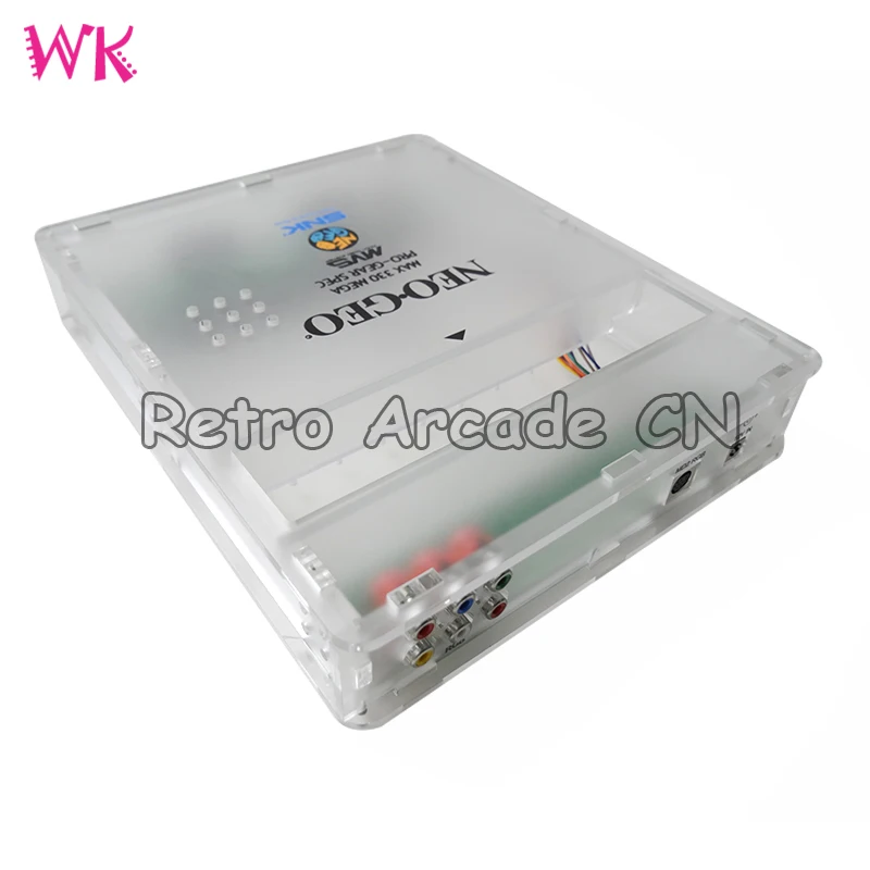 SNK MV1C Transparent Arcylic Cbox Shell NeoGeo Supergun MVS1-C DIY