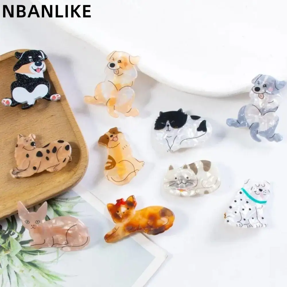 

Cartoon Cute Puppy Cat Duckbill Clip Creative Animal Bangs Clip Hair Clip Spring New Hairpin Hair Accessories