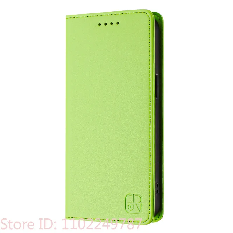 Luxury Anti-Theft Wallet Flip Cover Phone Case in Leather