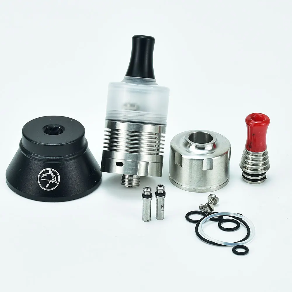 

Caiman V.5 RDA атомайзер перестраиваемый капающий вейп 22 мм 316SS атомайзер с воздушными штырьками 1,2 мм/1,4 мм/1,7 мм бак
