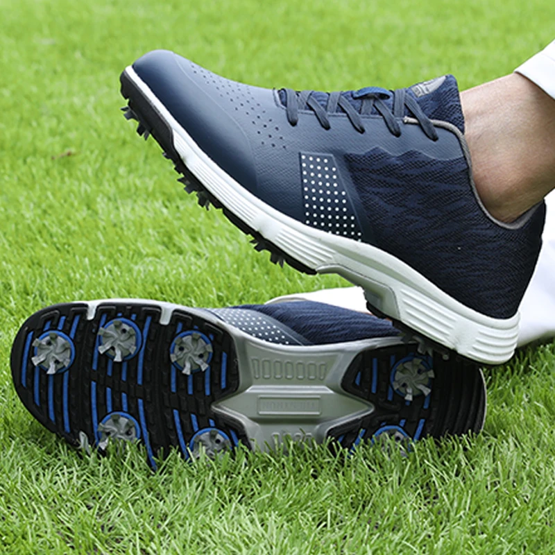 

New Waterproof Golf Shoes Spikes Professional Golf Sneakers Big Size 7-14 High Quality Sport Sneakers Outdoor Mens Footwears