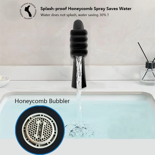 การออกแบบที่ทันสมัยห้องน้ําอ่างล้างจานก๊อกน้ํา Thumbs ก๊อกน้ําห้องน้ําทองเหลืองผสมอ่างล้างหน้าก๊อกน้ําเดี่ยวดาดฟ้าติดตั้งอ่างล้างหน้าก๊อกน้ํา 4