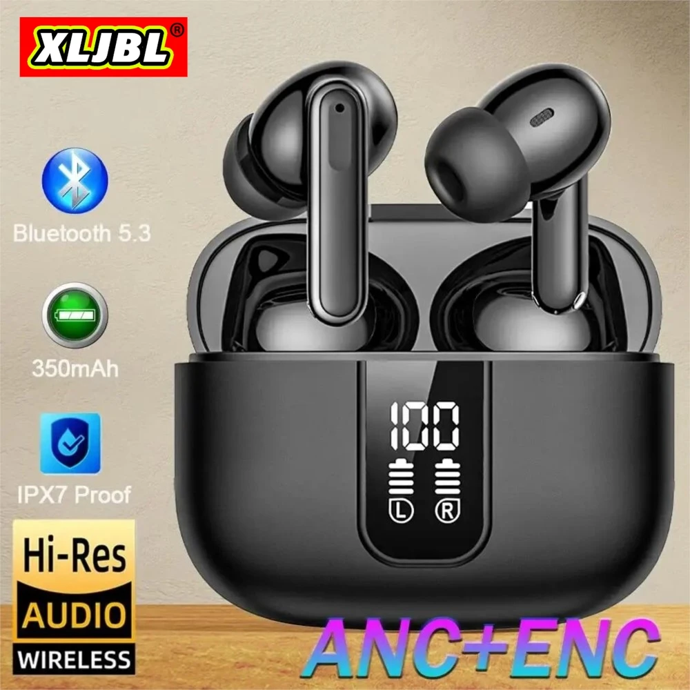 

New Air Free buds Pods Bluetooth Earphone Wireless HIFi Stereo IPX7 Waterproof LED Display Headphone Sports Gaming Headsets