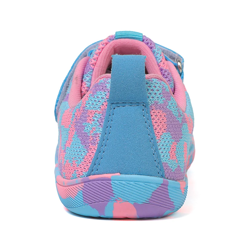New Boys and Girls Barefoot Sneakers Children's Mesh Breathable Wide Foot Running Shoes Toddlers Walking Shoes