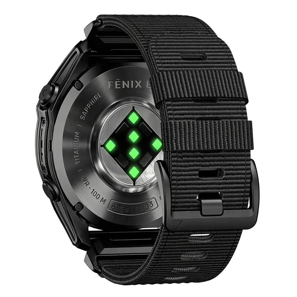 Premium QuickFit Nylon Strap - 26mm/22mm - Versatile Sport Bracelet