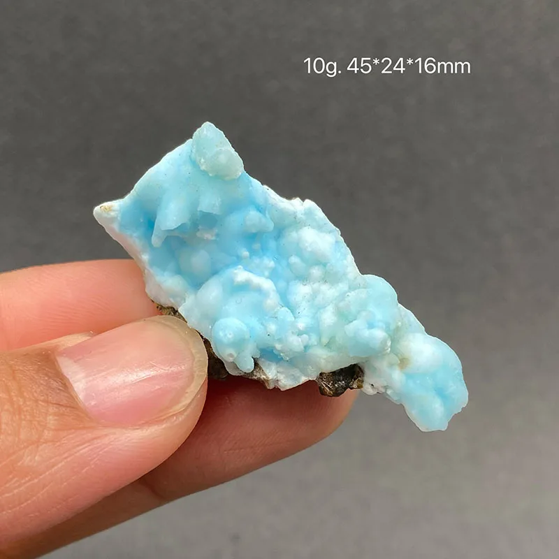 100%  Natural blue aragonite Mineral Specimens Stones and Crystals Healing Crystal
